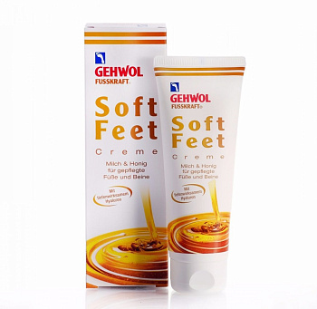 Gehwol Шелковый крем Молоко и мед Soft Feet Cream, 125мл