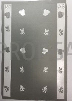 АэроСтиль Трафарет для аэрографа №187