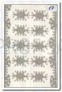 АэроСтиль Трафарет для аэрографа №17