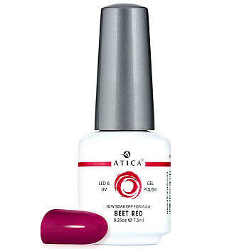 Atica Гель-лак Beet Red 98GPM, 7.5мл