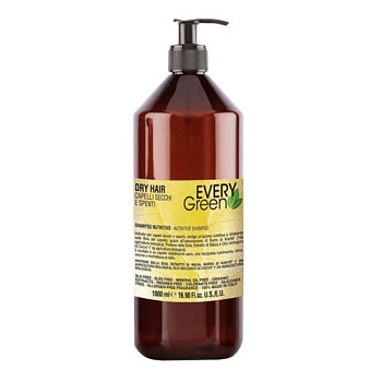 Dikson EVERY GREEN DRY HAIR Шампунь для сухих волос Питательный, 1000мл