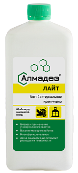 «Алмадез-лайт» Антибактериальное крем-мыло, 1л. с крышкой