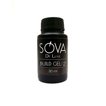 Sova De Luxe Build Gel №2 Розовый, 30мл