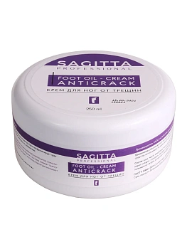 Sagitta Крем от трещин AntiCrack, 250мл