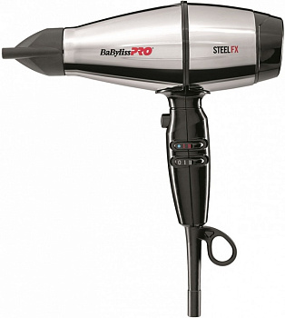 BaByliss PRO STEELFX Barbers Spirit BAB8000IE Профессиональный фен, 2000W