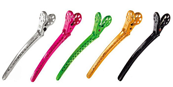 Зажимы для волос Clip L GOLD Y.S.Park Professional (5шт./уп) Серебро