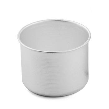 Банка алюминиевая для горячего воска или парафина, 450мл