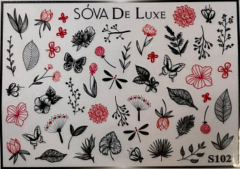 Sova De Luxe Стикер S102