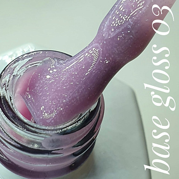 NoBrand Камуфлирующая база Base Gloss 03, 10мл NoBrand Камуфлирующая база Base Gloss 03, 10мл
