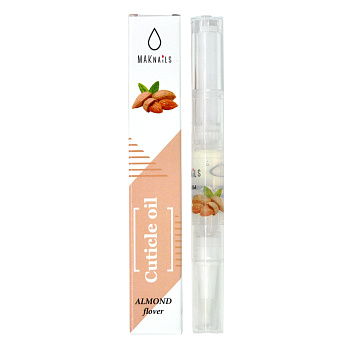 MAKnails Масло для кутикулы в карандаше Миндаль, 3мл