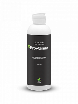 BrowXenna® Двухфазный тоник для снятия хны, 200мл
