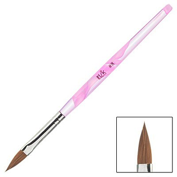 Irisk Кисть плоская для акрила Candy Колонок, В тубе № 8