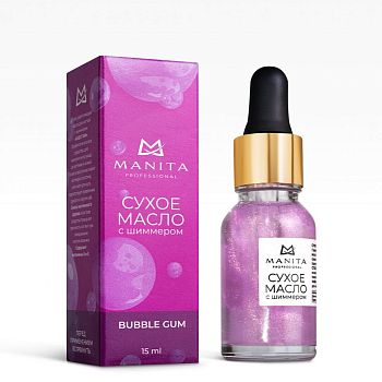 Manita Professional Масло для кутикулы сухое, BUBBLE GUM, 15 ml.