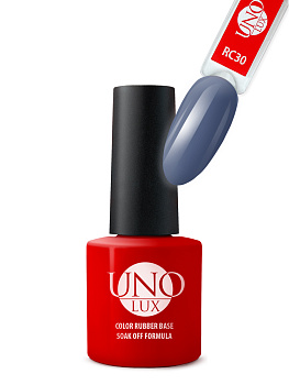 Uno Lux Каучуковое цветное базовое покрытие №RC30 Color Rubber Base, 8мл