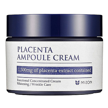 Mizon Крем для лица антивозрастной плацентарный - Placenta ampoule cream, 50мл