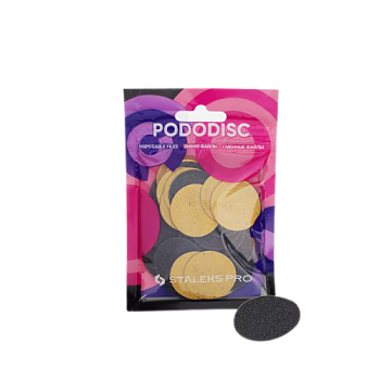 Staleks Pro Сменные файлы для педикюрного диска PODODISC L 320 грит (50 шт)