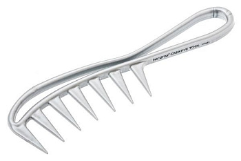 Harizma Гребень с крупными зубцами для волос с ручкой H 10652