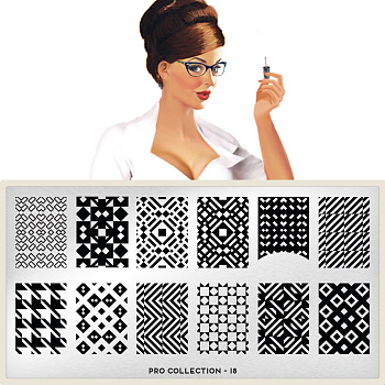 MoYou London Пластина для стемпинга PRO XL №18