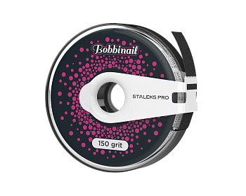Staleks Pro Сменный файл-лента КЛЕЙКАЯ основа в пластиковой катушке Exclusive 150 грит (8 м)