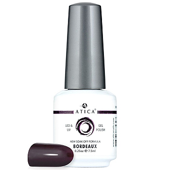 Atica Гель-лак Bordeaux 99GPM, 7.5мл
