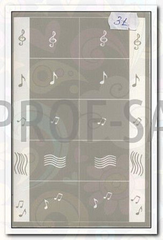 АэроСтиль Трафарет для аэрографа №31