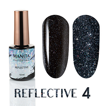 Manita Professional Гель-лак REFLECTIVE светоотражающий 04, 10мл.