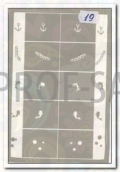 АэроСтиль Трафарет для аэрографа №19