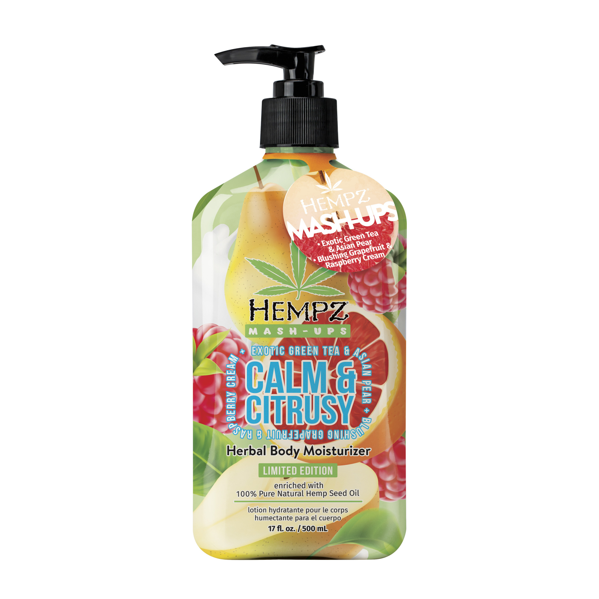 Hempz Молочко для тела увлажняющее Успокаивающий Микс Calm & Citrusy Herbal Body Moisturizer, 500мл