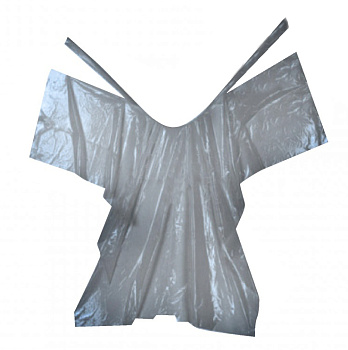 Пеньюар одноразовый 1,60*1,20м 50шт. Серебро