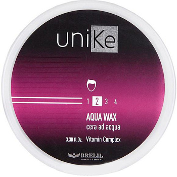 Brelil UNIKE Aqua Wax Воск на водной основе средней фиксации, 100мл