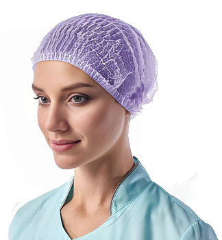 Шапочка "Шарлотта" фиолетовый, 100шт/уп.