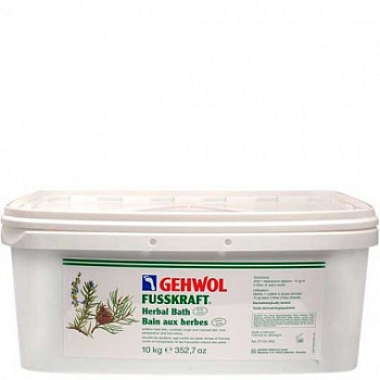 Gehwol Травяная ванна Fusskraft Herbal Bath, 10кг