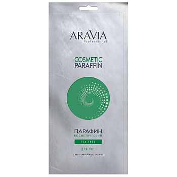 Aravia Professional Парафин Косметический Для ног чайное дерево, 500гр Aravia Professional Парафин Косметический Для ног чайное дерево, 500гр