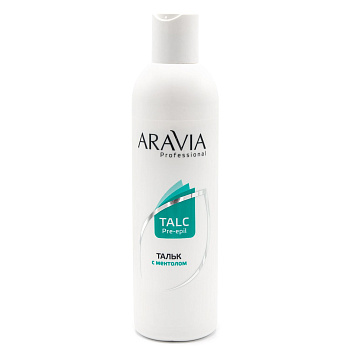 Aravia Professional Тальк с ментолом, 180гр