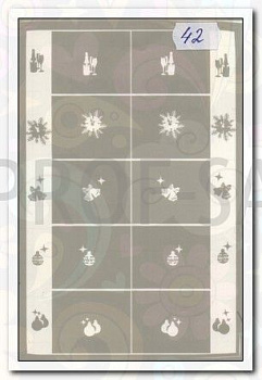 АэроСтиль Трафарет для аэрографа №42