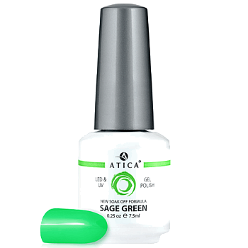 Atica Гель-лак Sage Green 205GPM, 7.5мл