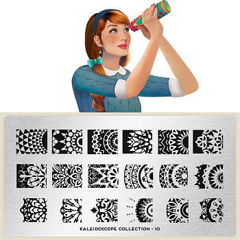 MoYou London Пластина для стемпинга Kaleidoscope №10