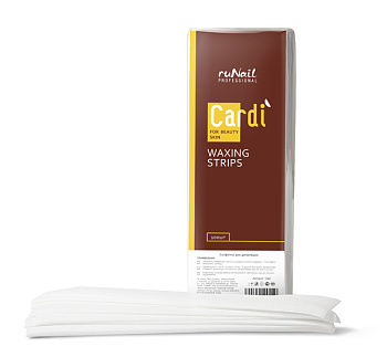 RuNail Салфетки для депиляции (7Х20СМ) CARDI, 100шт