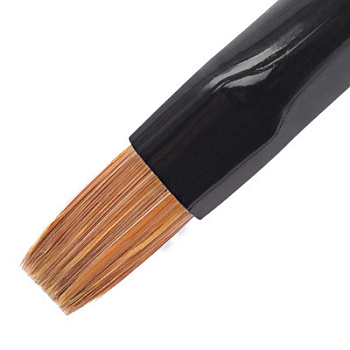 Irisk Кисть для геля Натуральный ворс, В тубе №4