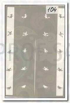 АэроСтиль Трафарет для аэрографа №104