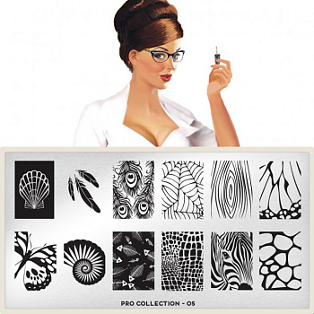 MoYou London Пластина для стемпинга PRO XL №05