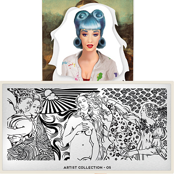 MoYou London Пластина для стемпинга Artist №05
