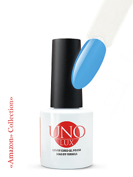 UNO Lux Гель-лак №165 Blue River — «Голубая река», 8мл