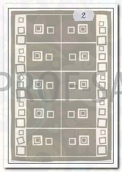 АэроСтиль Трафарет для аэрографа №2