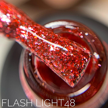 Sova De Luxe Flash Lights 48 гель-лак, 15мл.