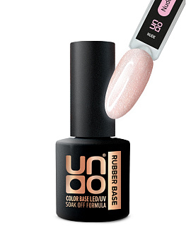 UNO Камуфлирующая база Color Rubber Base Nude, 8мл