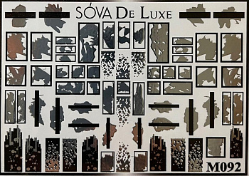 Sova De Luxe Слайдер M092 Silver