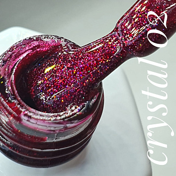 NoBrand  Гель-лак Crystal 02, 10мл