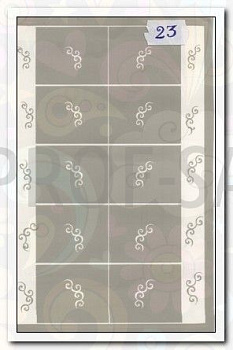 АэроСтиль Трафарет для аэрографа №23