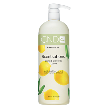 CND Лосьон для рук и тела Цитрус и Зеленый чай, 916мл